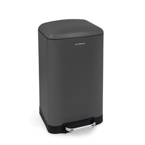 Poubelle à pédale 30l, gris anthracite édition - n°731