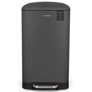 Poubelle à pédale 40l, gris anthracite edition - n°831