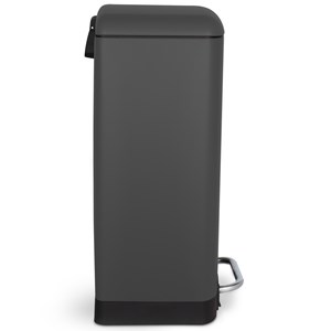 Poubelle à pédale 40l, gris anthracite edition - n°831