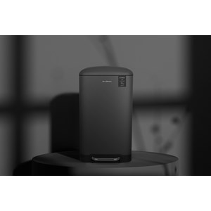 Poubelle à pédale 40l, gris anthracite edition - n°831