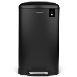 Poubelle à pédale 40l, black edition - n°867