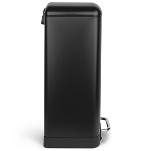 Poubelle à pédale 40l, black edition - n°867