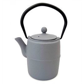 Théière kenro en fonte grise  gris