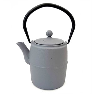 Théière kenro en fonte grise  gris