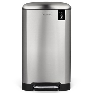 Poubelle à pédale 40l, inox edition - n°875