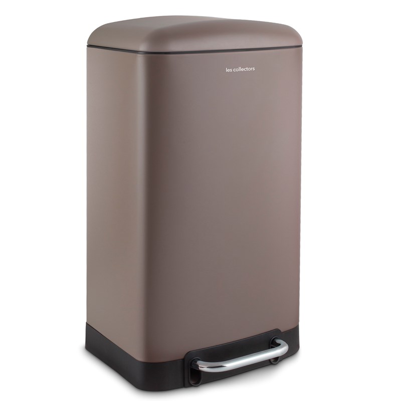 Poubelle à pédale 40l, taupe edition - n°883