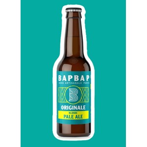 Bapbap - bière pale ale blonde -originale - 33cl - 5,4%