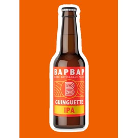 Bapbap - bière ipa - guinguette - 33cl - 5,8%