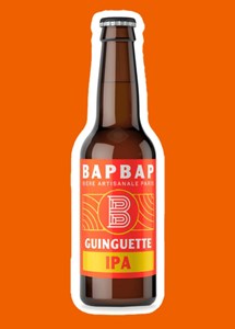Bapbap - bière ipa - guinguette - 33cl - 5,8%