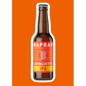 Bapbap - bière ipa - guinguette - 33cl - 5,8%