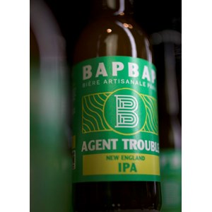 Bapbap - bière neipa - agent trouble - 33cl - 6%