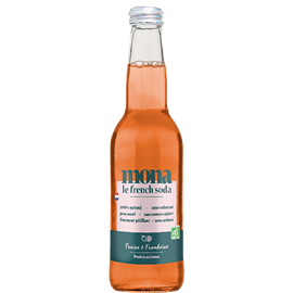 Mona fraise et framboise bio