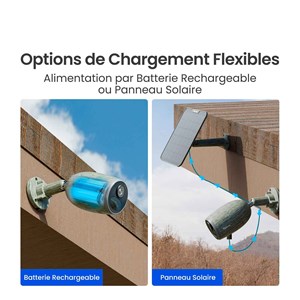 Reolink g330 – caméra 4g lte sans fil 4mp - vision nocturne et panneau solaire