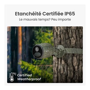 Reolink g330 – caméra 4g lte sans fil 4mp - vision nocturne et panneau solaire