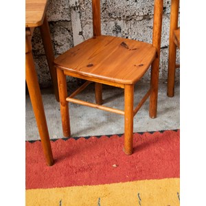 Paire de chaises rainer daumiller n°728