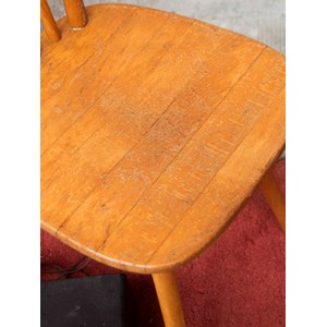 Alma, la paire de chaises en bois n°734