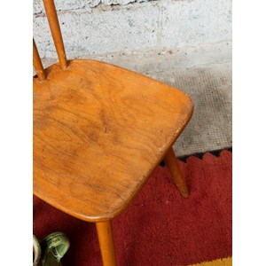 Alma, la paire de chaises en bois n°736