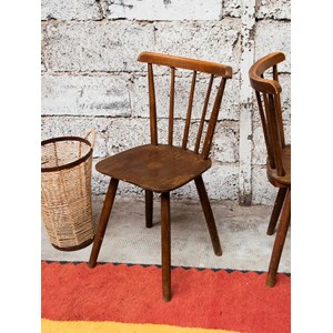 Alma, la paire de chaises en bois n°731