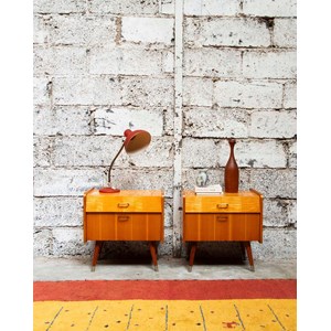 Maïa, la paire de chevets en bois n°241