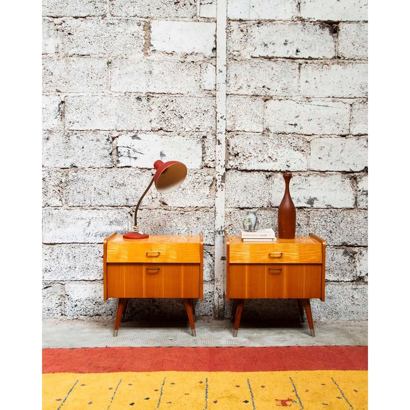 Maïa, la paire de chevets en bois n°241