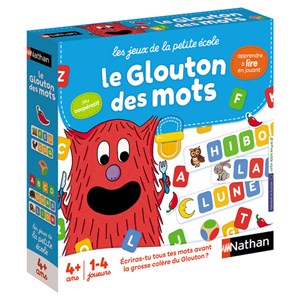 Jeu educatif le glouton des mots