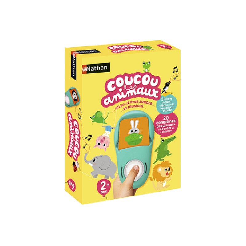 Coucou les animaux - jeu de connaissance