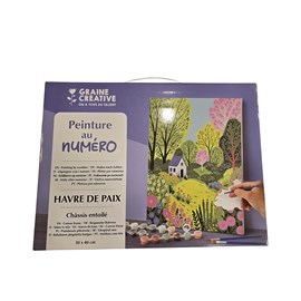 Peinture au numero - havre de paix