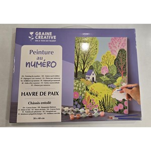 Peinture au numero - havre de paix