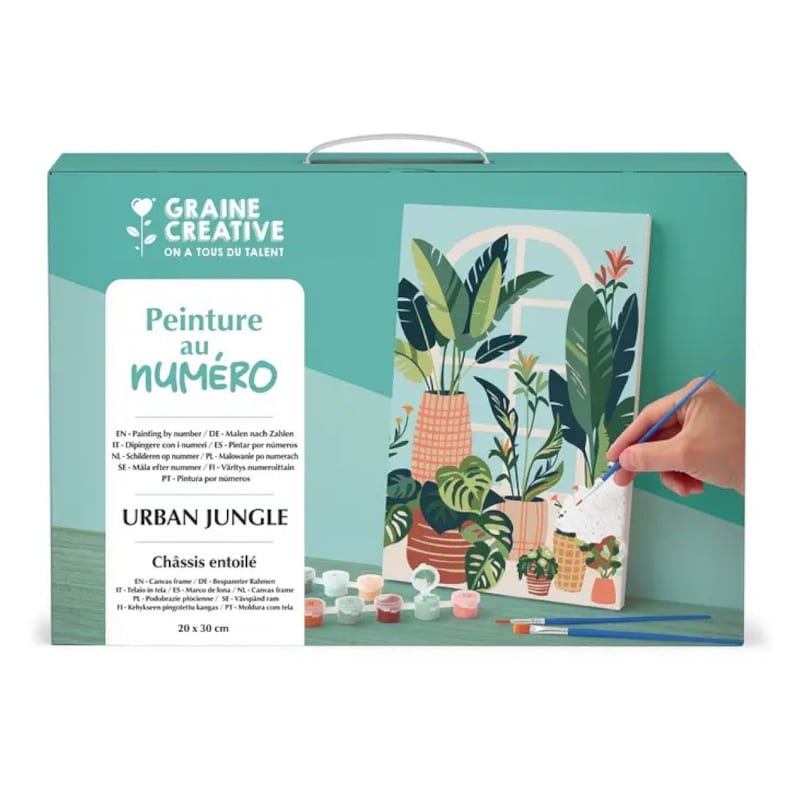 Peinture au numero - urban jungle