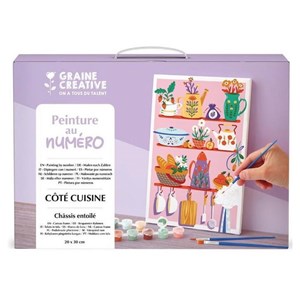 Peinture au numero - cote cuisine