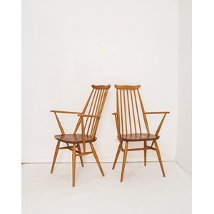 Jakob, la paire de fauteuils ercol n°546