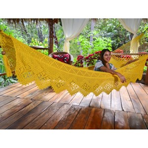 Hamac avec barre jaune l