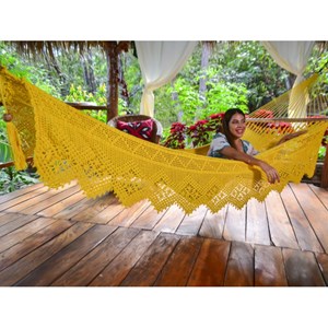 Hamac avec barre jaune l