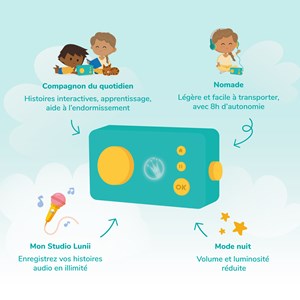 Lunii - la fabrique a histoires - coffret apprendre en s'amusant