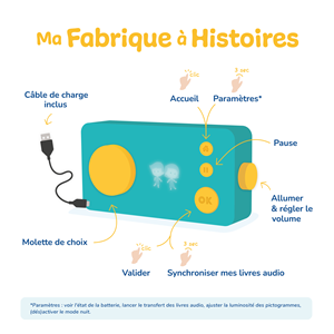 Lunii - la fabrique a histoires - coffret apprendre en s'amusant