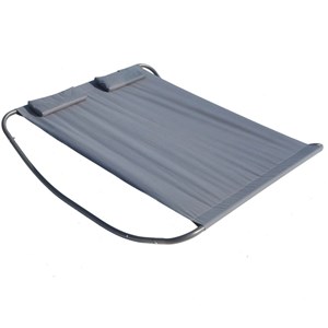 Coachella transat à bascule 2 personnes gris