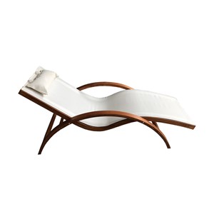 Havana transat en bois beige