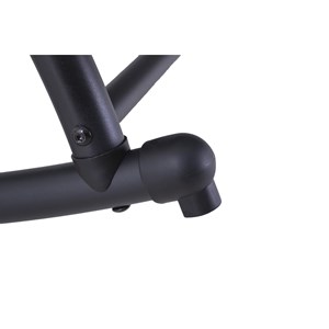 Heira transat double à bascule avec auvent noir et gris