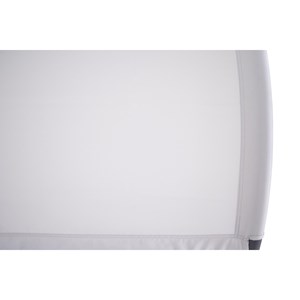 Vaïta transat double à bascule avec auvent noir et gris