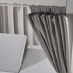 Cordoue lit de jardin 2 places gris