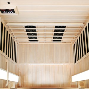 Narvik cabine de sauna luxe infrarouge 2 places