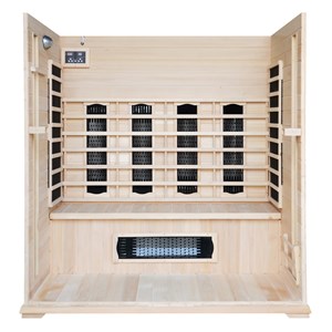 Narvik cabine de sauna luxe infrarouge 4-5 places