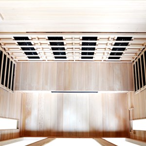 Narvik cabine de sauna luxe infrarouge 4-5 places