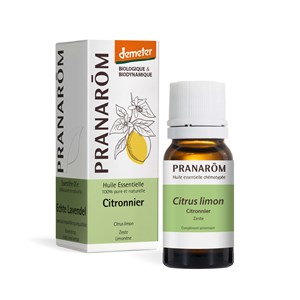 Pranarom - essence de citronnier demeter - bio demeter - 5 ml