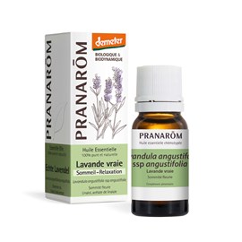 Pranarom - huile essentielle de lavande vraie demeter - bio demeter - 5 ml