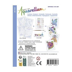 Aquarellum mini - zentangle