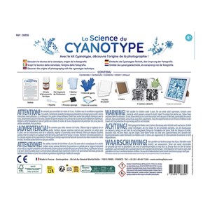 La science du cyanotype - kit experience
