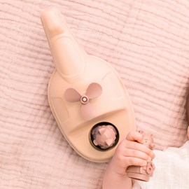 Jouet de bain made in france en matière recyclée hélicoptère de mr renard