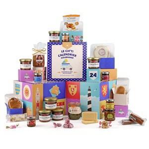 Calendrier de l'avent le ch'ti calendrier gourmand