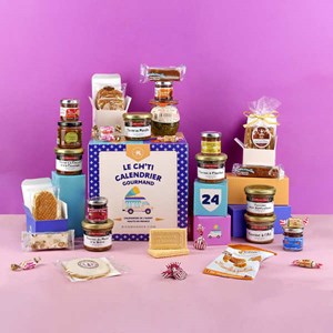 Calendrier de l'avent le ch'ti calendrier gourmand